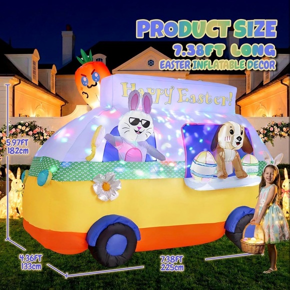 Easter Inflatable Party Decoration - Picture 2 of 3